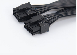 Graphics Card Dual Power Supply Adapter Extension Cord 8-pin Extended Power Cord