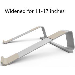 Computer desktop radiator support