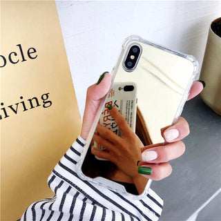 IPHONE Mirror Phone Case iPhone 6, iPhone 6 Plus, iPhone 6s, iPhone 6s Plus, iPhone 7, iPhone 7 Plus, iPhone 8, iPhone 8 Plus, iPhone X，iPhone XS，iPhone XR，iPhone XS MAX