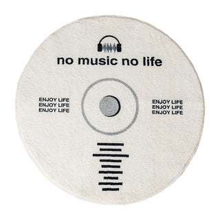 Creative Retro CD Disk Absorbent Floor Mat