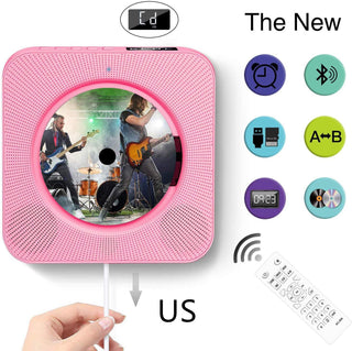 The Second Generation Wall-Mounted Cd Player Bluetooth Portable Album Cd Player Player