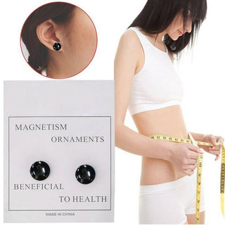 Magnetic Black Earrings For Men And Women