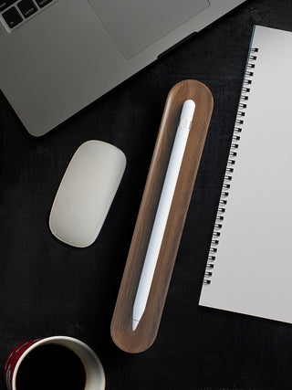 Compatible with Apple, Lzl Suitable For  Pencil Storage Box Solid Wood Pen Box Ipad Tablet Generation Second Generation Stylus Pen Sleeve Huawei Stylus Mpencil Capacitor Pen Universal Protective Sleeve With Pen Slot Ac