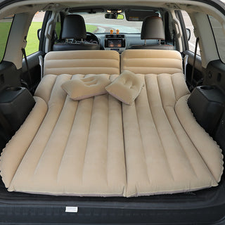 Stock Car Interior Accessories Home Car Dual Purpose Inflatable Bed Car Suv Air Cushion Bed Travel Inflatable Mattress