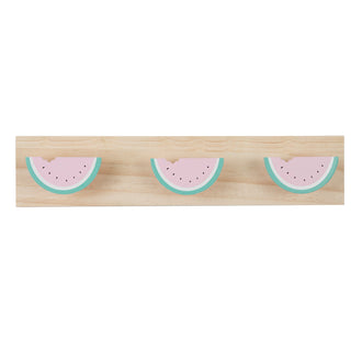 Ins Wind Wooden Cartoon Three Rows Of Rabbits Clouds Stars Swan Hooks Children's Room Decoration Clothes Storage Props