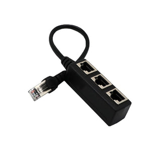 Ethernet Cable Adapter Splitter Rj45 One Point Three Extension Cord