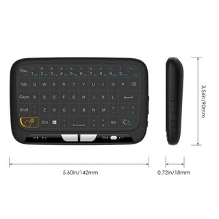 Mini H18 Wireless Keyboard 2.4GHz AirFly Mouse Remote Control Game Touchpad For Android TV Box Notebook Tablet
