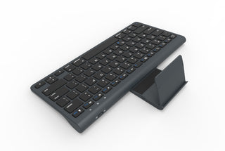 Bluetooth keyboard with stand for mobile, computer, tablet