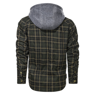 Men Warm Jacket Fleece Thick Autumn Winter Detachable Hoodies Jackets Men Slim Fit Men Clothing