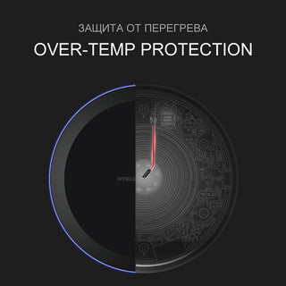 10W 5W USB Fast Wireless Phone Charger