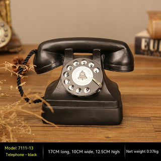 Retro Nostalgic Old-fashioned Telephone Decoration Table Decorations