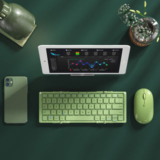 Three-folding Bluetooth Keyboard Tablet Dedicated To Connect To Mobile Phone