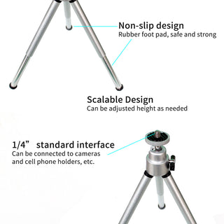 Compatible WithApple, Compatible WithApple , Universal Mini Flexible Tripod Stand ForCanonNikon Digital Cameras Camcorder