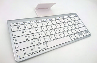 Bluetooth keyboard with stand for mobile, computer, tablet
