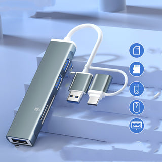 Tablet PC Docking Station Notebook Card Reader U Disk Converter Usb Interface Adapter