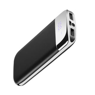 Portable with LCD display charging treasure