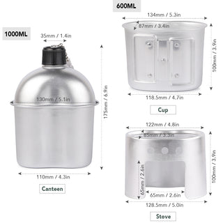 Outdoor kettle set