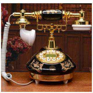 European High-end Retro Ceramic Telephone