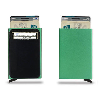 IPHONE Metal Credit Card Holder Smart Wallet