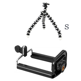 Compatible with Apple, Large Octopus Flexible Tripod Stand Gorillapod for Phone Telefon Mobile Phone Smartphone Dslr and Camera Table Desk Mini Tripod