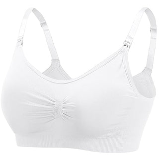 Dress Cici Nursing Bra, Full Coverage Maternity Bra, Comfortable Breastfeeding Sleep Bra 5-Pack (5 Pieces)