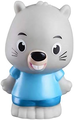 Bandai V700303 Timber Tots by Klorofil-Set of 4 Figures from The Chipchip Beaver Family-Thomas, Nina, Martin, Lisa-Early Learning pre-School Toys-Collectible figures-V700303, Chip-Chip