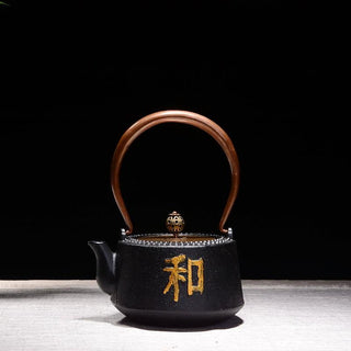 Particle Cast Iron Kettle Handmade Uncoated Kettle Kung Fu Tea Set