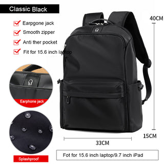 Fashion Simple Travel Bag Trendy Cool Male College Student Computer School Bag