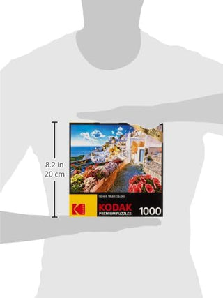 Cra-Z-Art Kodak 1000 Pieces Puzzle Asst. Oia Village, Santorini, Greece, Multicolor, Ca-8705Aa_429351