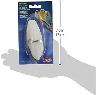 Living World Cuttlebone White (Small), Calcium Supplement For Breeding Birds