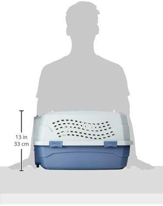 Amazon Basics Two-Door Top-Load Hard-Sided Pet Travel Carrier, 23-Inch