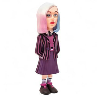 Minix Wednesday Addams With Thing Model | Collectable Wednesday And Thing Figure From The Wednesday TV Series | Bandai Minix Wednesday Toys Range | Collect Your Favourite Wednesday Figures