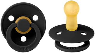 Bibs Pacifier Size 1 - Baby 0-6M (2pcs) - Ivory/Blush