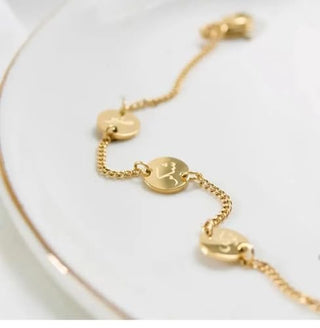 Julie & Co four leaf clover 18K gold plated Jewelry set Jewellery set for women, comes with a cute keychain in a Julie & Co neat gift box.