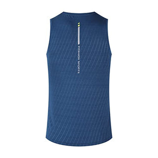 Rldym Men's Sleeveless Sports Undershirt Quick Dry Muscle Tank Tops Base Layer Vests Breathable Sport Clothing for Cycling Running Jogging Gym Vest