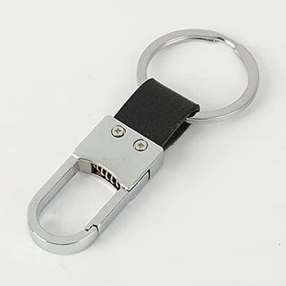 [3-Pack] Soft Leather Keychain,Car Keychain Clip,Key Ring Clip for Men and Women