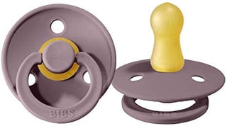 Bibs Pacifier Size 1 - Baby 0-6M (2pcs) - Ivory/Blush