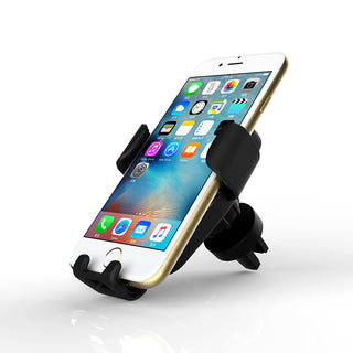 Air outlet car wireless charging bracket suction cup gravity wireless charging cattle head car wireless charger