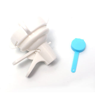 White Inverted Water Dispenser Folding Stand