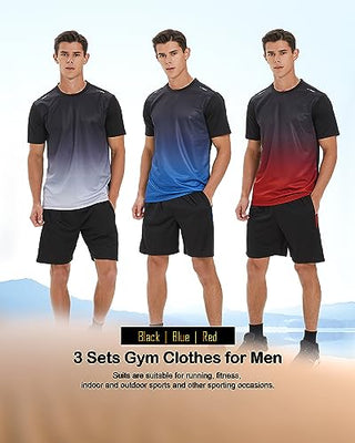 BOOMCOOL mens 6801 6802 6803 Shorts Set