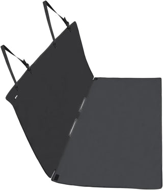 Amazon Basics Waterproof Car Back Bench Seat Cover Protector for Pets - 1.42 M x 1.19 M, Black