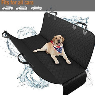 LIMOS Car Back-Seat Protector Cover for Dog Cat Pets Waterproof Scratchproof Nonslip Hammock, Against Dirt and Pet Fur Durable Pets Seat Covers for All Cars
