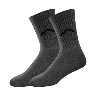 Ranger Sport Men's Heavy Duty Cotton Crew Athletic Socks, Pack of 3