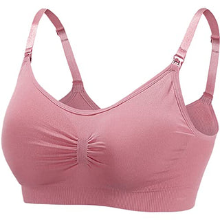 Dress Cici Nursing Bra, Full Coverage Maternity Bra, Comfortable Breastfeeding Sleep Bra 5-Pack (5 Pieces)