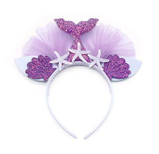 WonderBabe Little Girl Mermaid Princess Dresses Ariel Costume for Grils Birthday Party Halloween Cosplay Outfit with Accessories