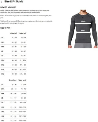 Under Armour mens Heatgear Armour Long Sleeve T-shirt (pack of 1)
