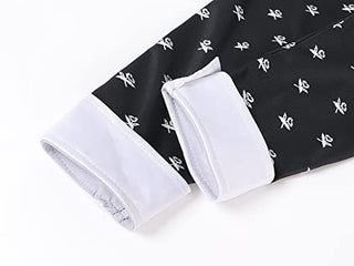 AmzBarley Girls Addams Costume Little Kids Addams Family Dress Up for Halloween Cosplay Birthday Party