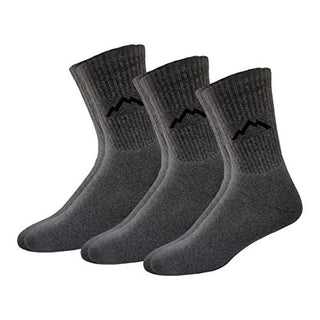 Ranger Sport Men's Heavy Duty Cotton Crew Athletic Socks, Pack of 3