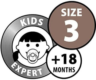 Bibs Pacifier Size 1 - Baby 0-6M (2pcs) - Ivory/Blush