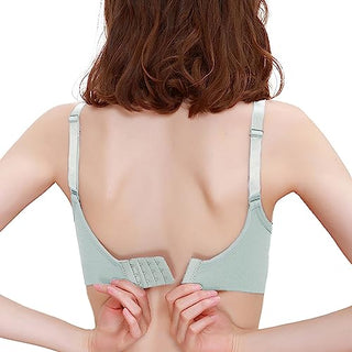 Dress Cici Nursing Bra, Full Coverage Maternity Bra, Comfortable Breastfeeding Sleep Bra 5-Pack (5 Pieces)